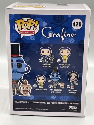 Funko POP Animation: Coraline - Mr Bobinsky With Mouse 426 | #54353213