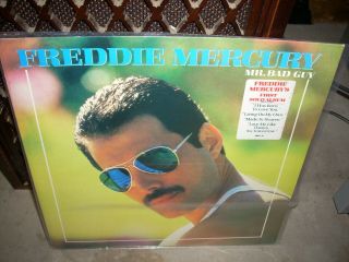 Freddie Mercury / Queen Mr Bad Guy / Solo Debut (rock) Sticker - Promo -