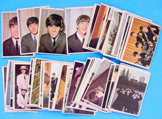 1964 Topps Beatles Color Non - Sports Bubble Gum Trading Cards Complete Set 1 - 64
