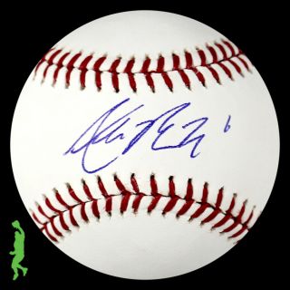 Alek Manoah Autographed Rawlings Mlb Baseball Ball Blue Jays Beckett Bas