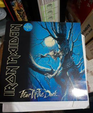 Iron Maiden Fear Of The Dark Uk Lp,  Re Listed Due To Non Payment
