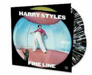 Harry Styles Fine Line Black And White Colour Vinyl Lp Limited Target Exclusive