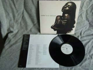 Sade - Love Deluxe - 12 " Vinyl Album 1992 - First Press Ois - Epic