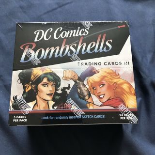 2019 Dc Comics Bombshells Series 3 Iii Trading Cards Hobby Box Cryptozoic