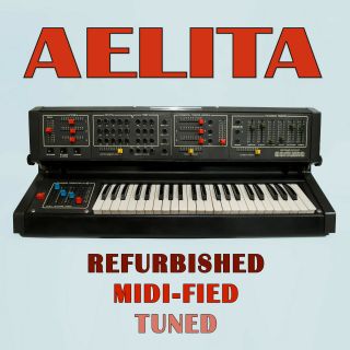 Aelita - 3 - Vco Rarest Vintage Soviet Analog Synthesizer With Midi Ussr Russian