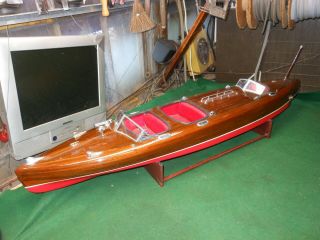 Vintage Rc 40 " Dumas " Typhoon " Speed Boat Miami Vice Electric Radio