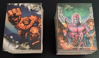 1994 Marvel Flair Annual Complete Base Set 1 - 150