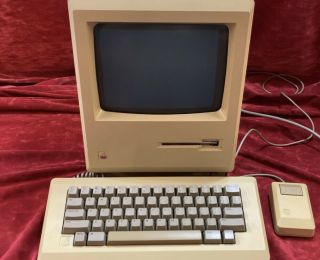 Vintage First - generation Apple Macintosh M0001 Computer 1984 Complete System 2