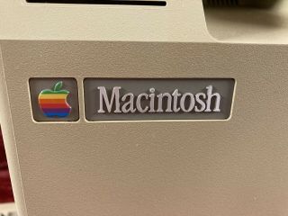 Vintage First - generation Apple Macintosh M0001 Computer 1984 Complete System 6