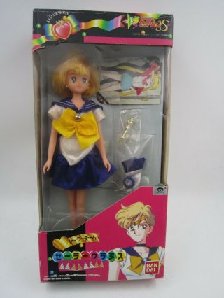 Anime Pretty Guardian Sailor Moon S Sailor Uranus Figure Doll Bandai Japan