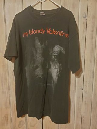 Vintage My Bloody Valentine Black T Shirt Size Xl