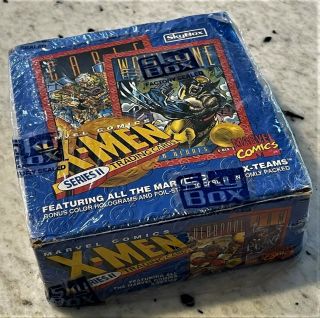 1993 Marvel X - Men Series 2 Trading Card Box (1) Vintage Factory Skybox