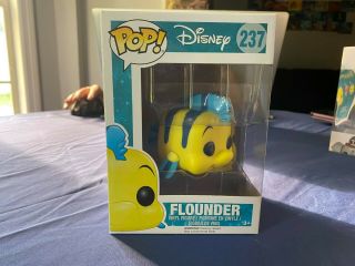 Funko Pop Flounder 237 Disney The Little Mermaid