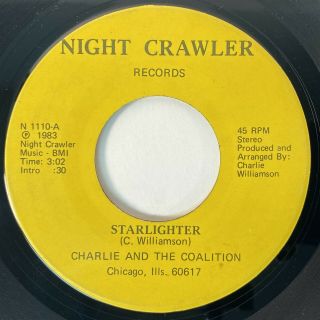 Charlie & The Coaliton Starlighter Modern Soul Funk Rare Unknown Chicago 45 Hear
