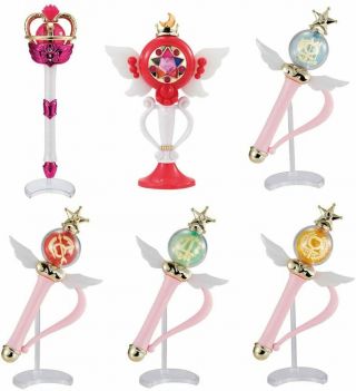Sailor Moon Sailor Moon Stick & Crystal Change Rod 4 Complete Set Of 6 Types