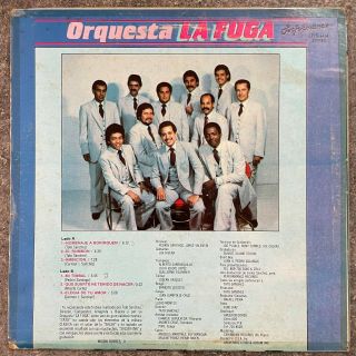 ORQUESTA LA FUGA // RARE SALSA GUAGUANCO LP Performance 2