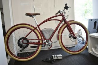 Vintage Electric Cafe Electric Bicycle Small Retail $4000