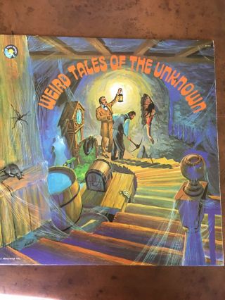 Weird Tales Of The Unknown Troll Record Halloween Edgar Allen Poe Rare Vinyl 73