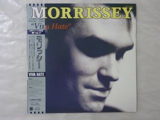 Morrissey Viva Hate Odeon Rp28 - 5611 Japan Promo Lp Obi