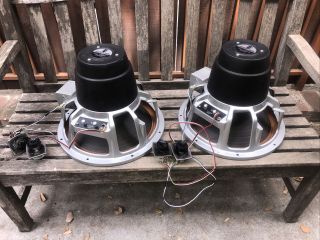 Vintage Matched Pair University 315 C 3 - Way Tri - Axial ￼speakers Altec Made 604