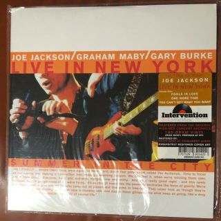 Joe Jackson Live In York: Summer In The City 2lp Kevin Gray Mastered Vinyl