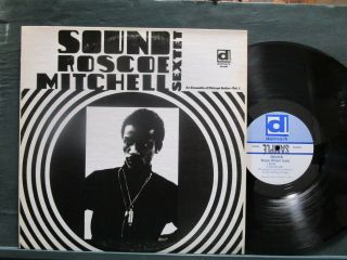 Roscoe Mitchell Sextet " Sound " 1966 Orig Art Ensemble Of Chicago Vinyl Lp N/mint