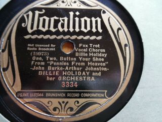 Billie Holiday " 1 2 Button Your Shoe,  Let 