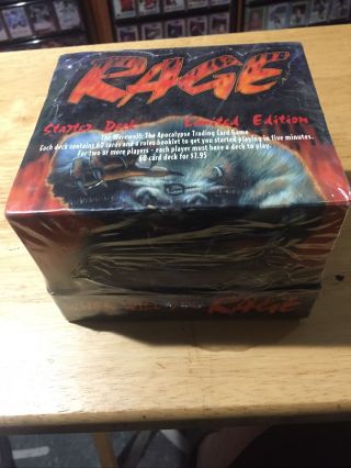 Rage The Werewolf Limited Edition Starter Deck Box Of 10 Trading Card Gam