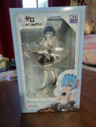Re: Zero - Starting Life In Another World Rem Figure Tea Party Ver.  1/7 Abs Pvc