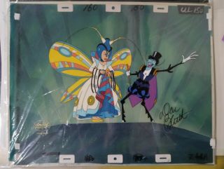 Thumbelina - Anime Cel Signed By Don Bluth With