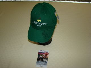 Bubba Watson Hand Signed 2014 Masters Hat Jsa Dd46566 Pga Golf Autograph