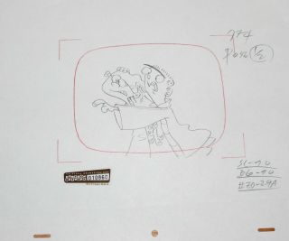Production Drawing - Ed,  Edd & Eddy (cartoon Network)