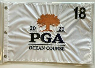 2021 Official Pga Championship Kiawah Island Golf Flag Phil Mickelson Wins
