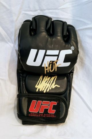 Georges St - Pierre Signed Glove Mma Proof Dana White Espn Rush Gsp Canada