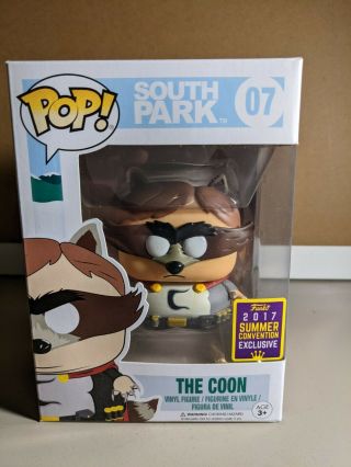 Funko Pop The Coon South Park 2017 Summer Convention Exclusive