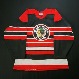Chicago Blackhawks Tbtc Ccm Ultrafil Authentic Nhl Hockey Vintage Jersey - Sz 48