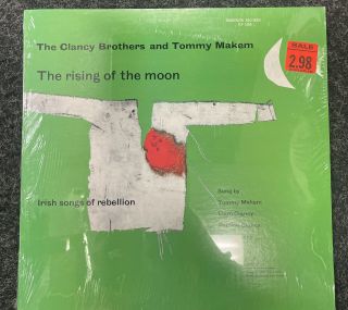 The Clancy Brothers And Tommy Makem The Rising Of The Moon Record Lp Vg,