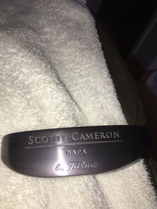 Vintage Custom Scotty Cameron Napa Putter 34.  5 Inches