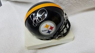 Jerome Bettis Pittsburgh Steelers Signed Mini Helmet W/coa