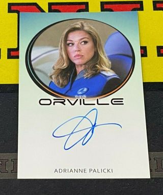 Rittenhouse The Orville Archives Adrianne Palicki As Kelly Bordered Autograph