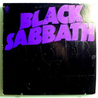 Black Sabbath Master Of Reality Rare Orig 