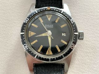 Dulux Vintage Rare Skin Diver Watch - Plongee Montres
