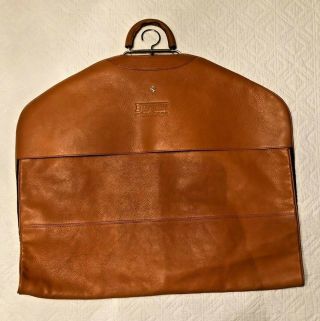 Vintage Ferrari Challenge Schedoni Leather Suit (garment) Bag