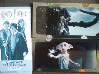 Harry Potter Contact Trading Cards Full Set X140 In A Binder