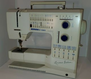 Bernina 1130 S LIMITED EDITION Computerized Sewing Machine VINTAGE 2