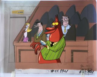 Cow And Chicken Cartoon Network - Production Cel