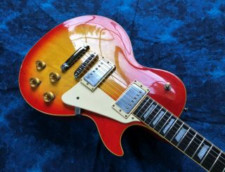 Vintage 1977 Mij Greco Les Paul,  Light Relic Sunburst,  Rare Gibson Lawsuit Model