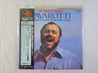 Pavarotti O Sole Mio London Kijc 9230 Japan Audiophile Lp Obi