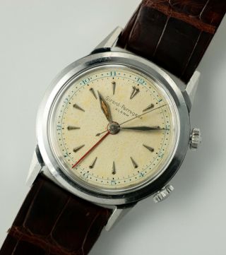 1950’s Girard - Perregaux Alarm,  34mm,  Steel Vintage Watch