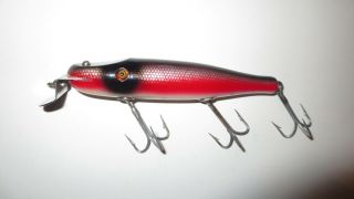 SCARCE VINTAGE CREEK CHUB BAIT GE PIKIE LURE IN TUFF UNLISTED DACE SCALE FINISH 2